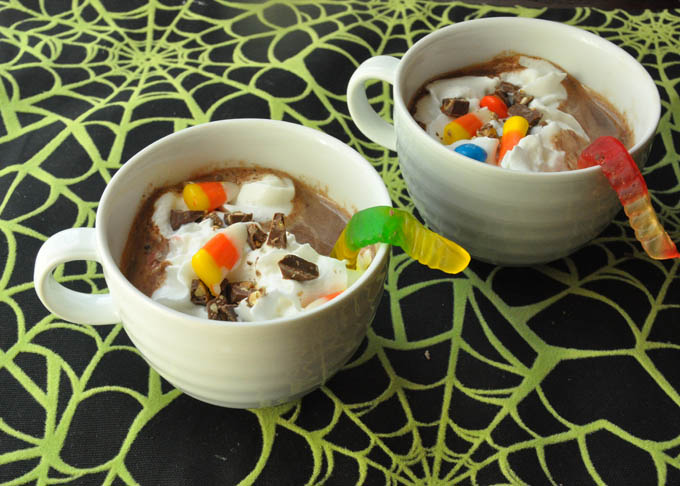 Melted Candy Bar Hot Chocolate