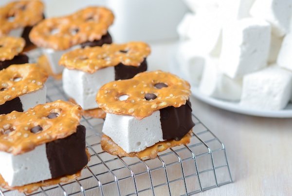 Pretzel S’more Bites