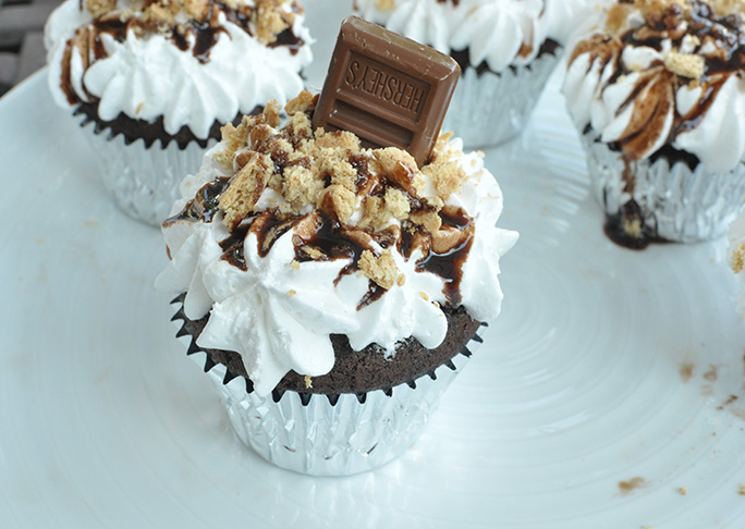 S’mores Cupcakes