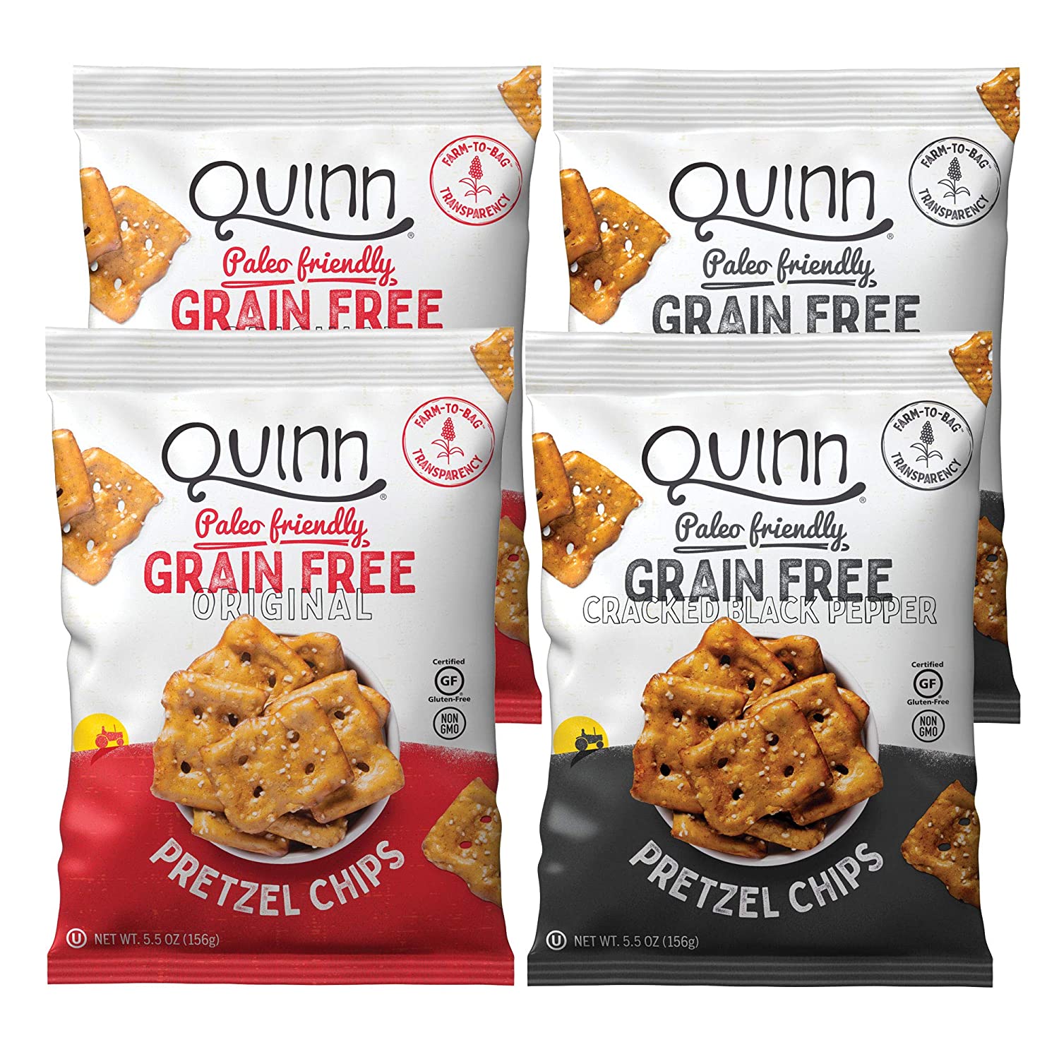 Quinn Grain-Free Pretzel Chips