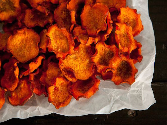 BBQ Sweet Potato Crisps