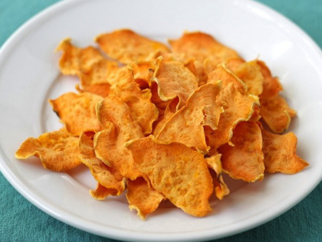 One-Ingredient Sweet Potato Chips