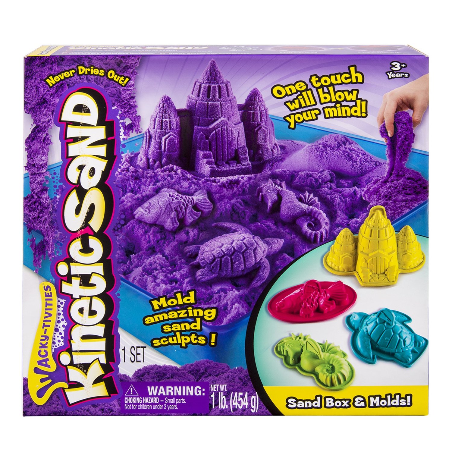 Kinetic Sand - Sandbox & Molds Activity Set