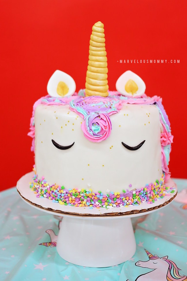 Unicorn Birthday Cake