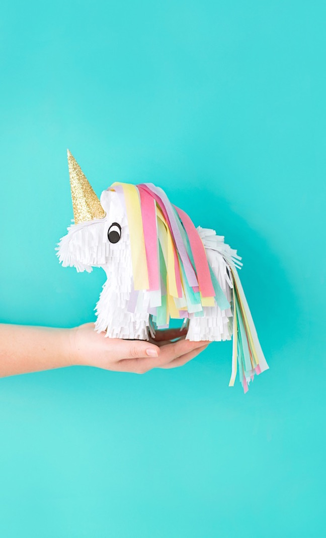 Miniature Unicorn Piñatas 