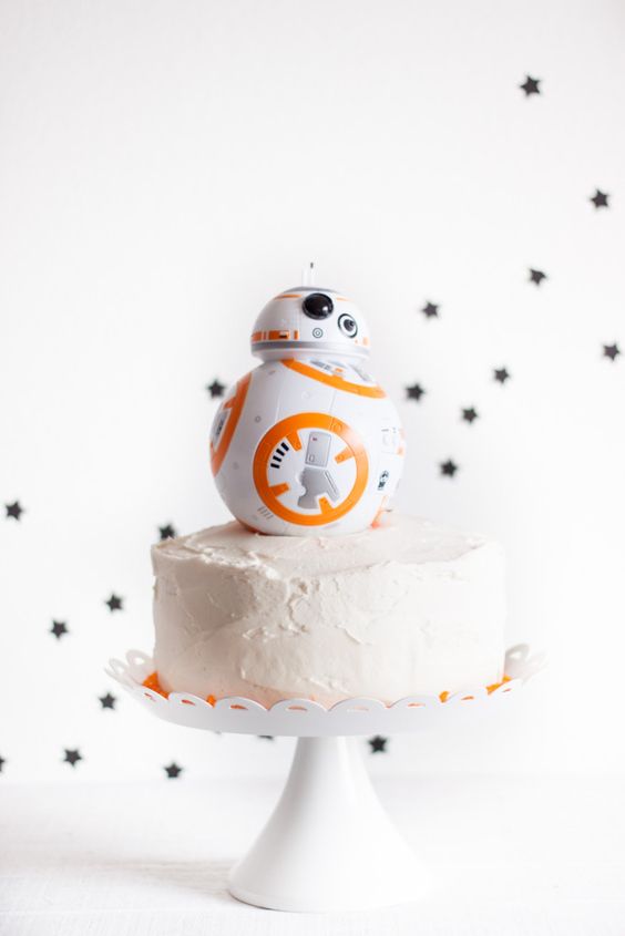 BB8 Birthday Cake Topper
