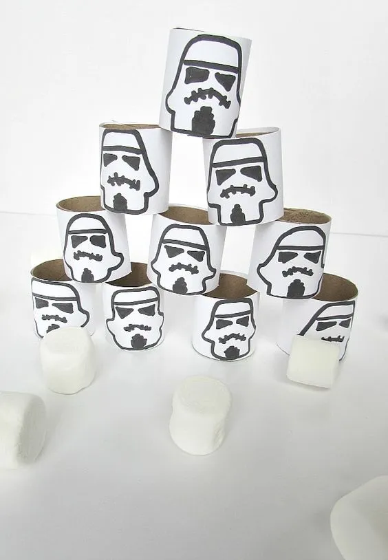 Star Wars Stacking Bowling Game