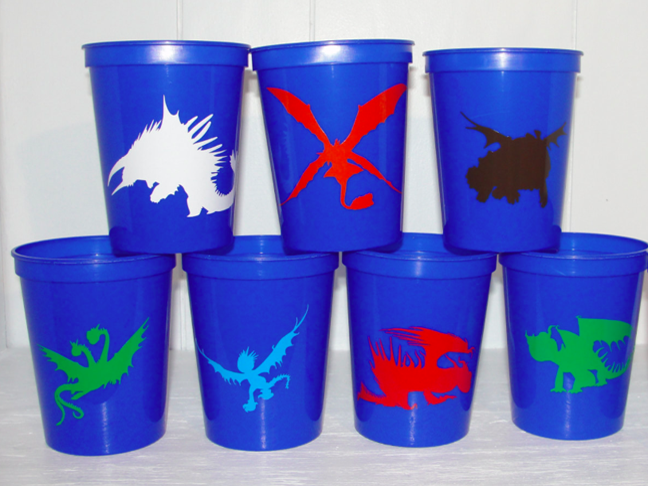 Drink from Dragon Cups