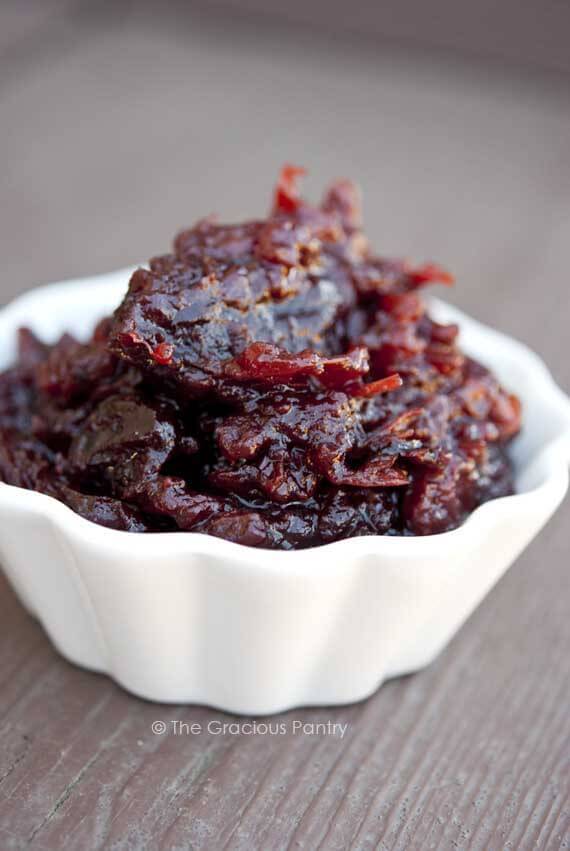Clean Eating Cranberry Sauce