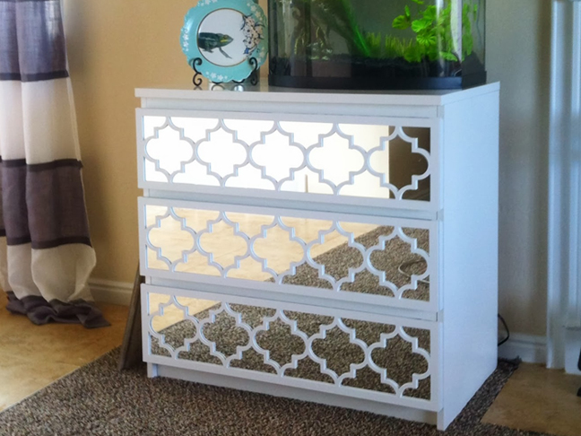 Mirrored Dresser Upgrade