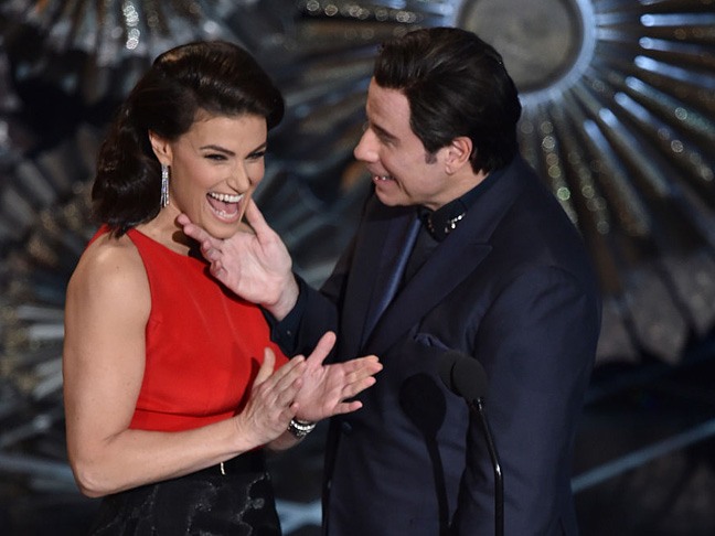John Travolta's Creepy Moment at the Oscars