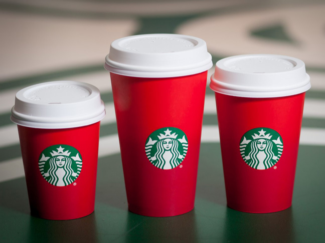 Starbucks Red Holiday Cups