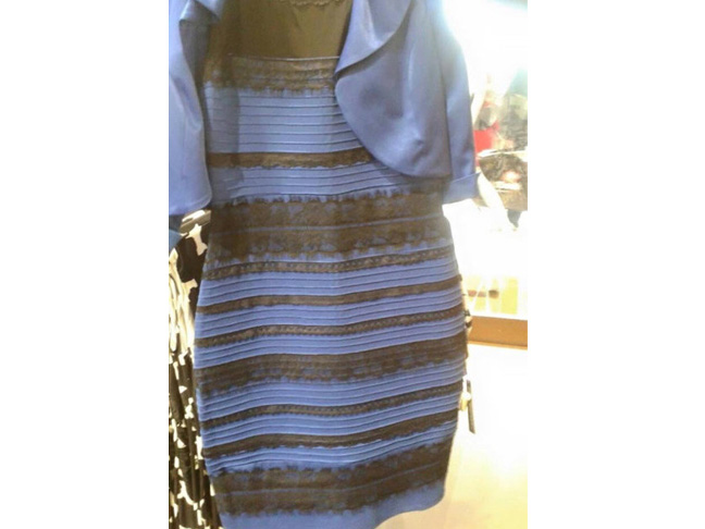 The Dress: Black & Blue or White & Gold?