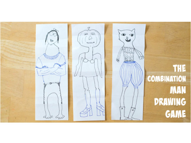 The Combination Man Drawing Game