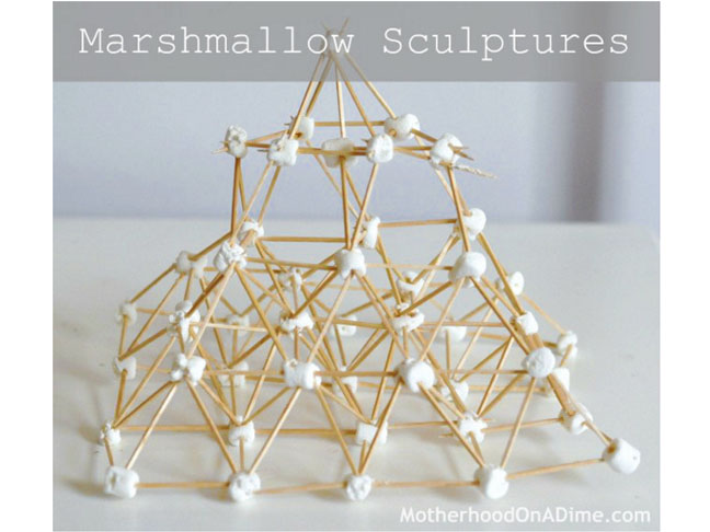 Marshmallow Sculptures