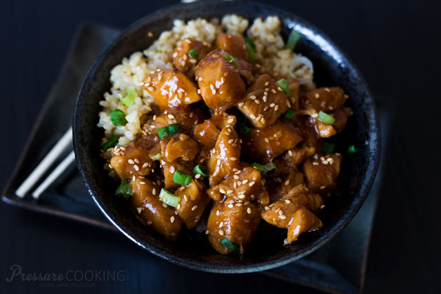 Instant Pot Honey Sesame Chicken