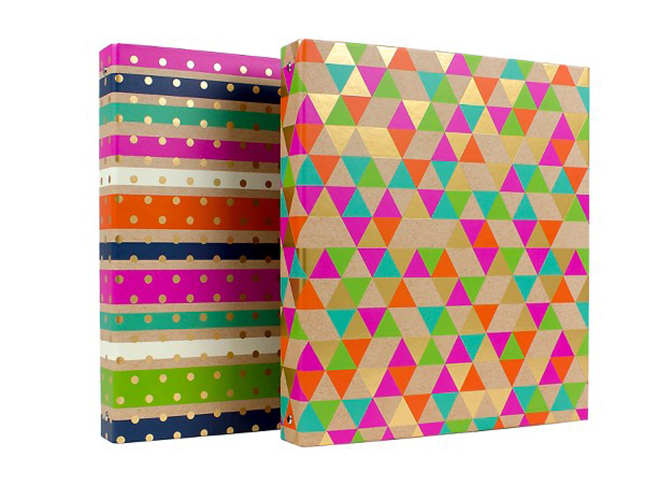 Colorful binders