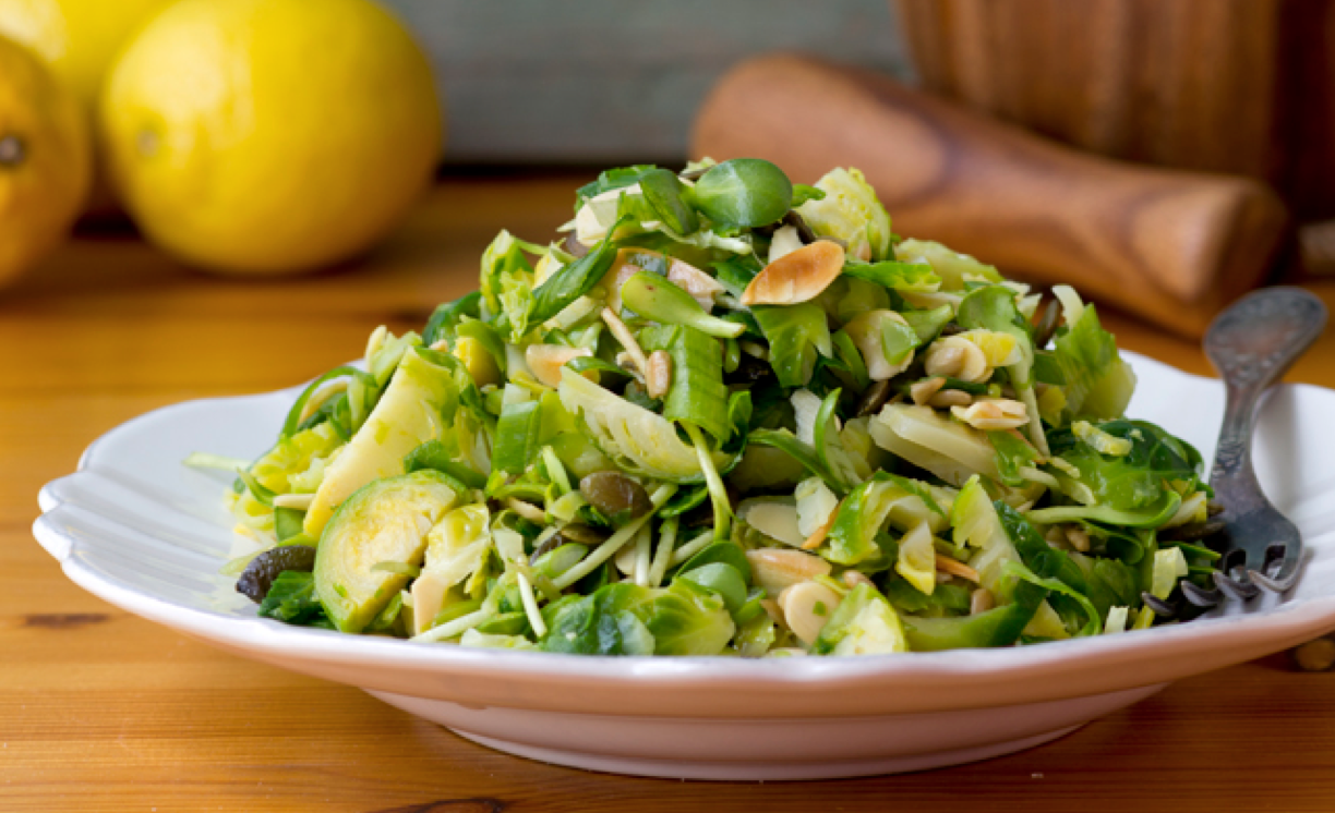Crunchy Brussels Sprouts Salad