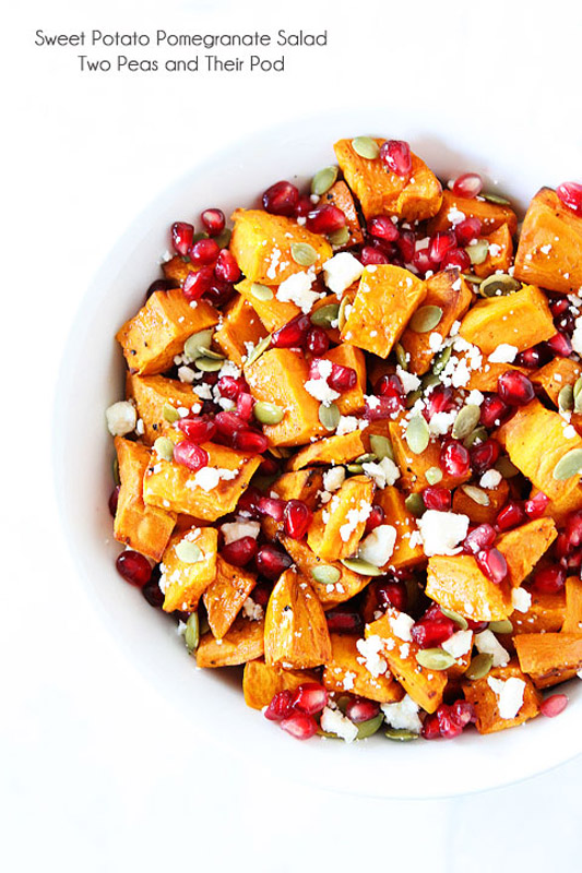 Sweet Potato Pomegranate Salad