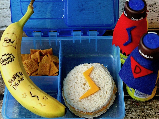 Superhero Toddler Lunch