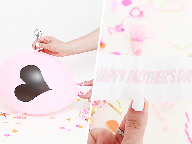 Mother's Day Confetti Surprise Balloons