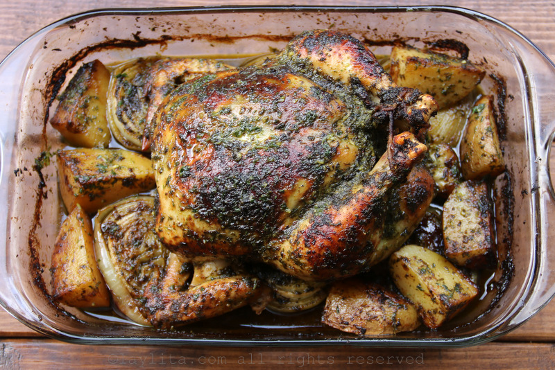 Chimichurri Roasted Chicken