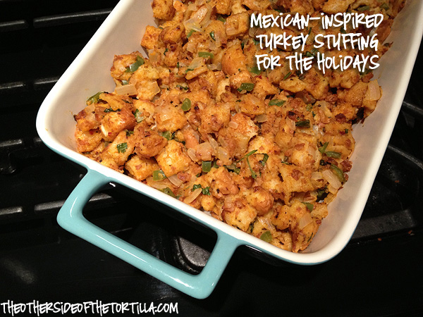 Mexican Style Turkey Stuffing