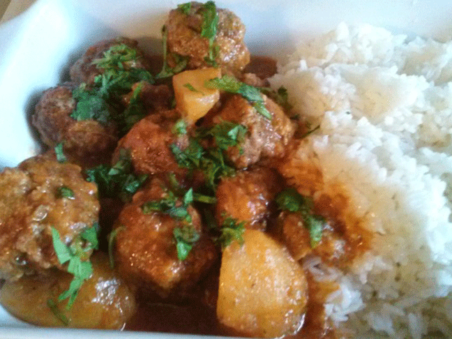 Latin-Style Meatballs