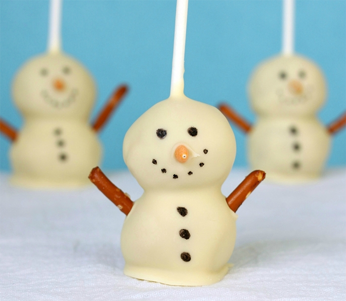 Snowmen Cake Pops