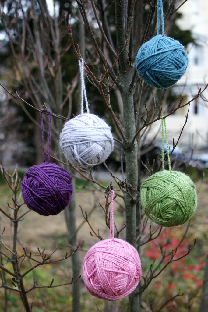 Yarn Ball Ornament