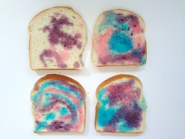 Tie Dye Toast