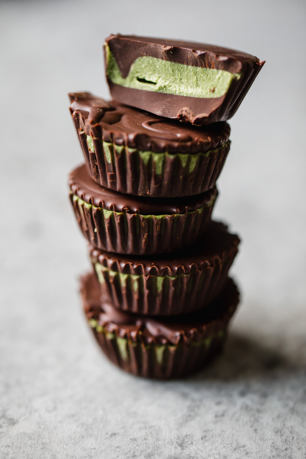 Chocolate Matcha Cups