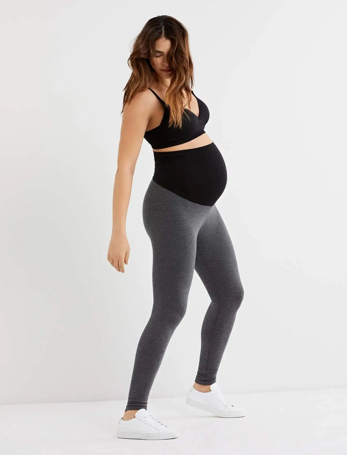 Louisa Maternity & Postpartum Legging | Black - Kindred Bravely