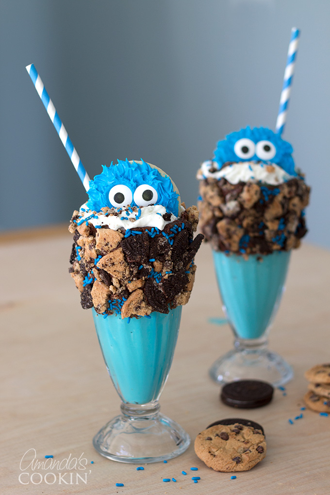 Cookie Monster Freak Shake