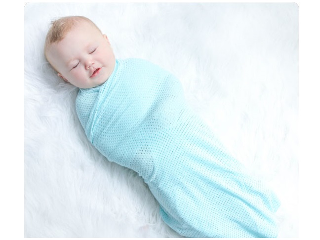 Mod’Swad by Woombie Organic Air Wrap Swaddle Blanket