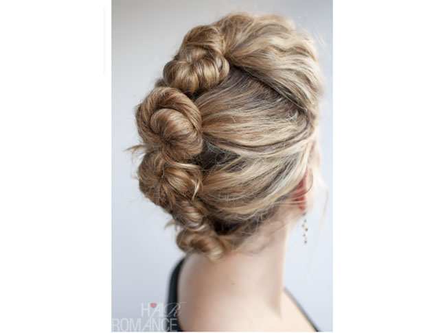 French Roll Twist & Pin