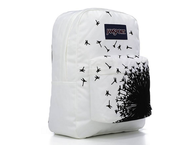 Jansport High Stakes Backpack - White Wish