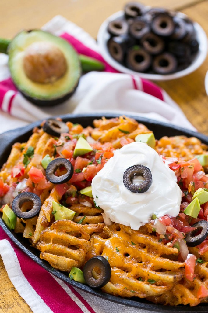 Waffle Fry Nachos