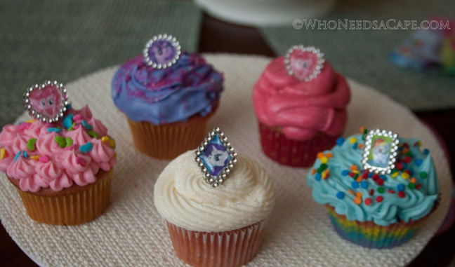 Ring Cupcake Toppers