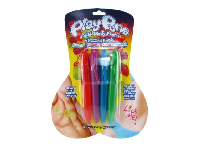 Play Pens Edible Body Paints