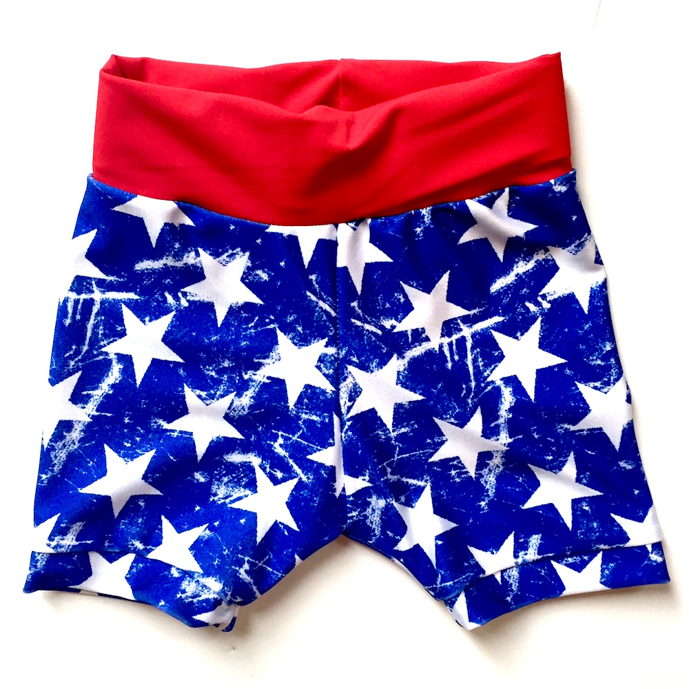 July Fourth Swim Shorties