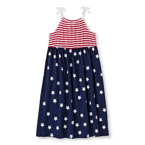 Stars & Stripes Sun Dress for Girls