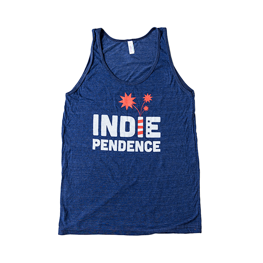 Unisex Independance Tank for Adults