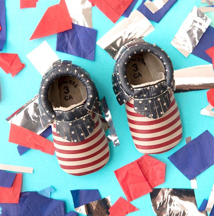 Stars & Stripes Moccasins