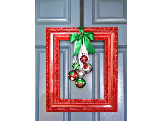 Picture Frame Wreath