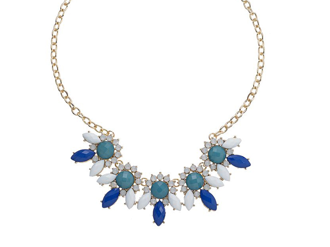 Candie's® Marquise Bib Necklace