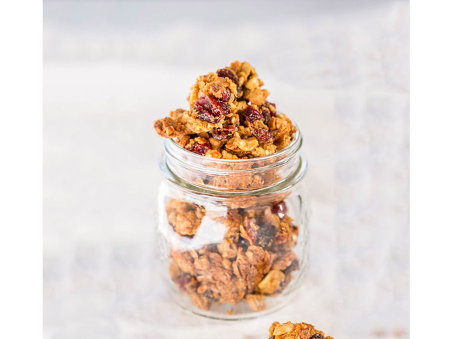 Peanut Butter and Jelly Granola