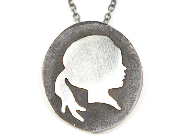 Sterling Silver Silhouette Necklace Pendants