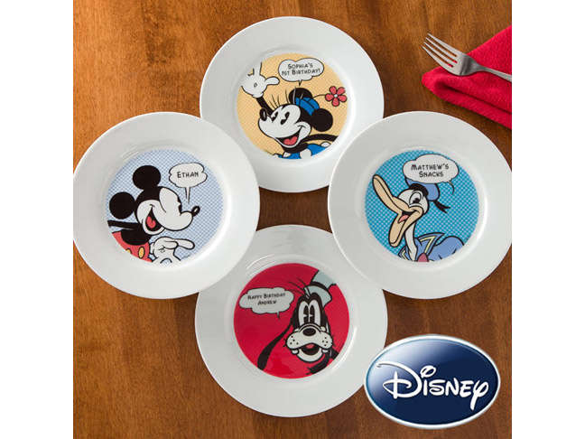 Personalized Disney Ceramic Plates