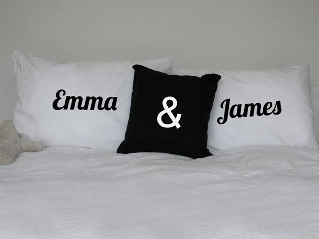 Personalized Name Pillowcases